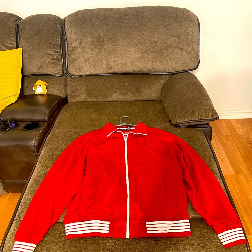 Rocawear Men Maroon Jacket, XL